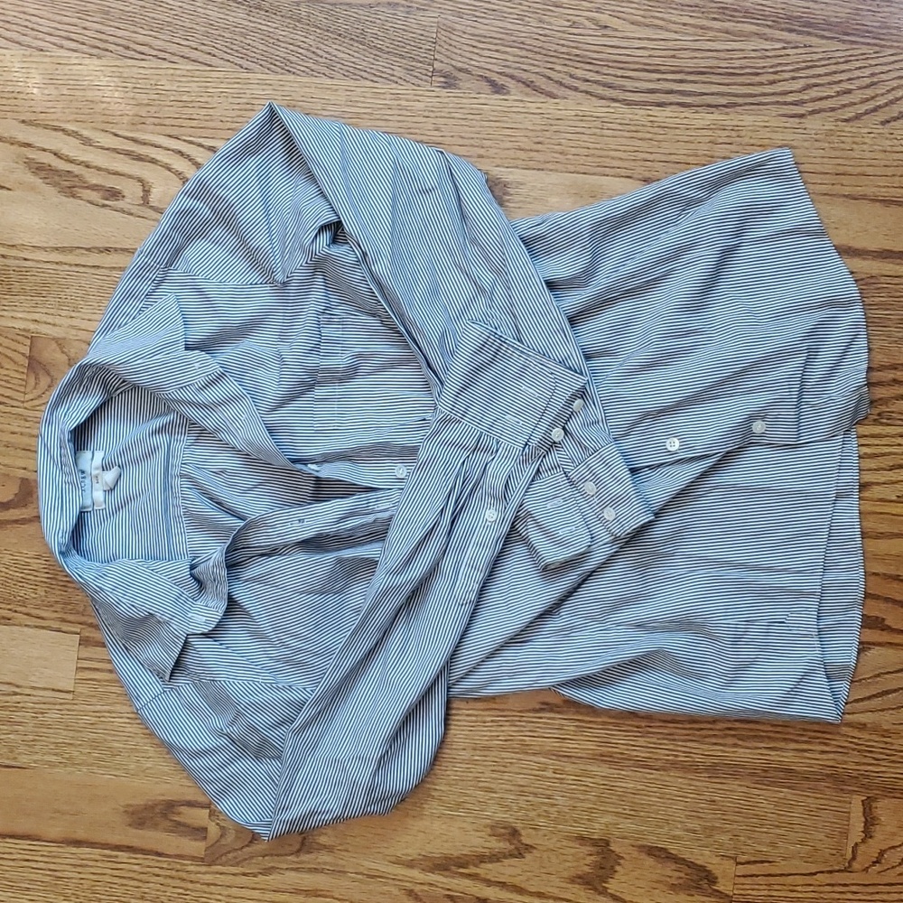 J. Crew stripped button up